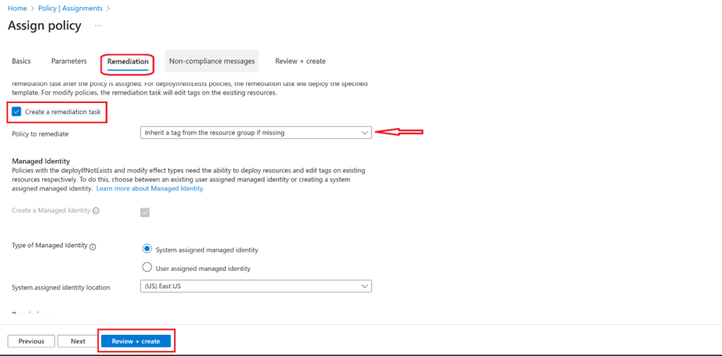 Screenshot: Note: It might take between 5 and 10 minutes for the policy to take effect