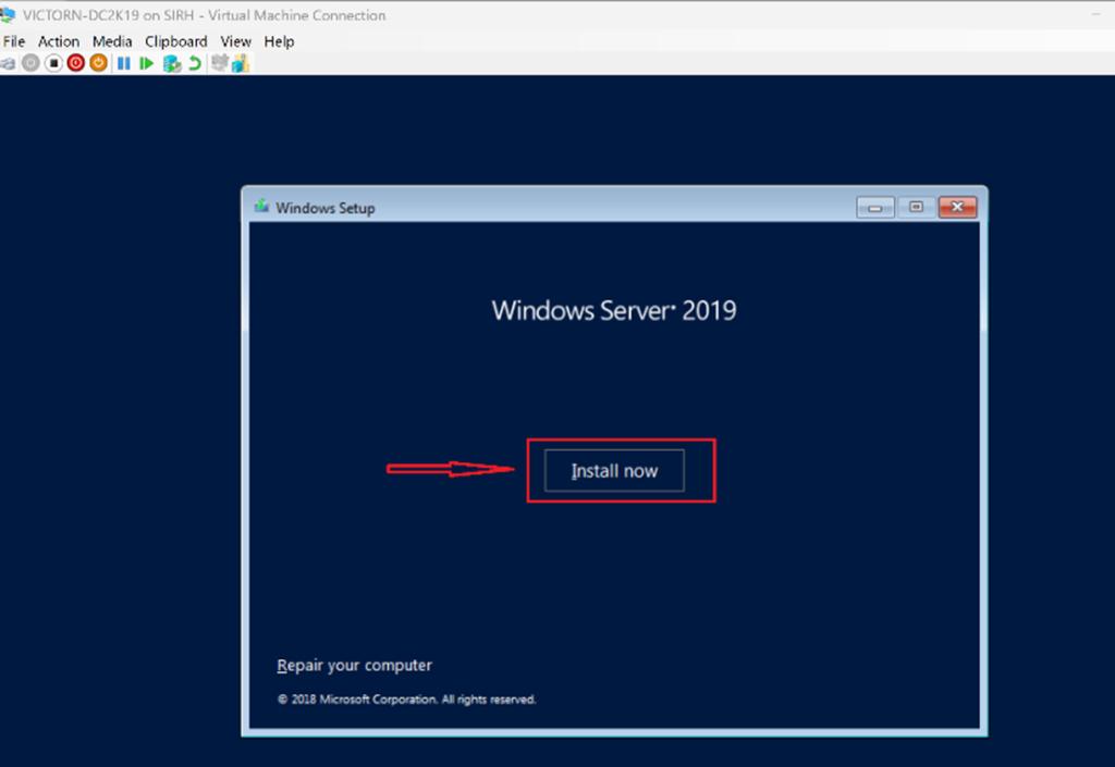 Screenshot: Complete setup (screenshot 3)