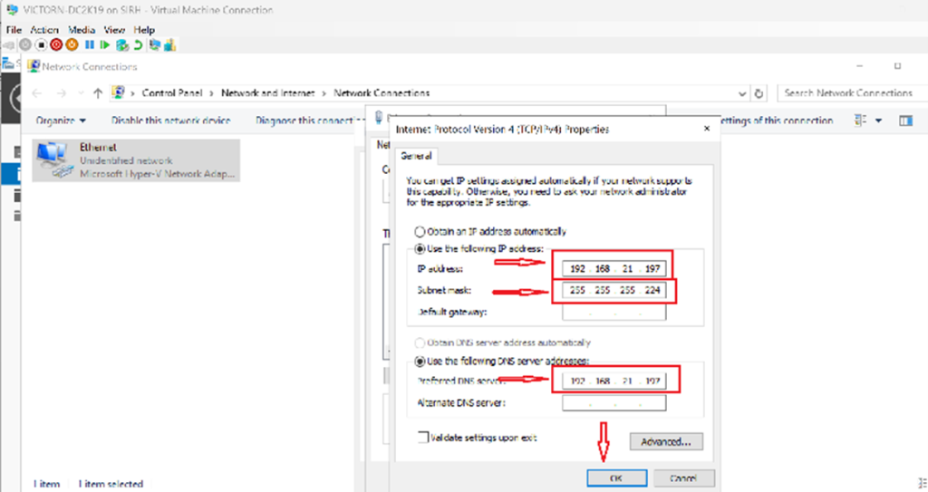 Screenshot: Rename the server (screenshot 5)