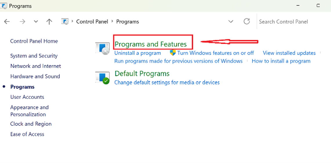 Screenshot: Enable Hyper‑V through Control Panel → Programs and Features → Turn Windows features on or off → Hyper‑V (screenshot 3)