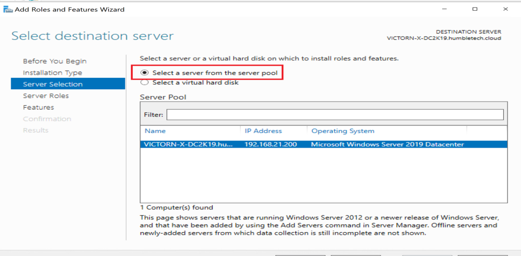 Screenshot: Commit changes and close the wizard (screenshot 2)