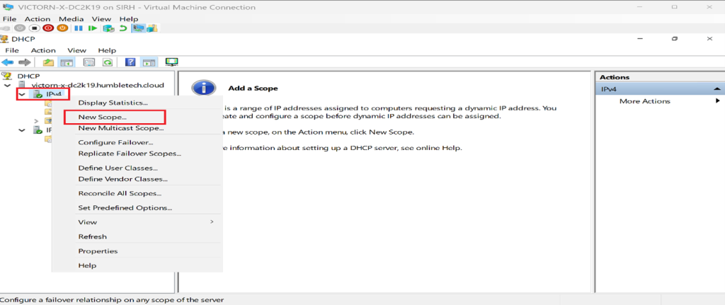 Screenshot: Activate the scope when prompted (screenshot 2)