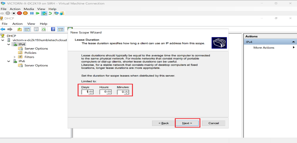 Screenshot: Activate the scope when prompted (screenshot 6)