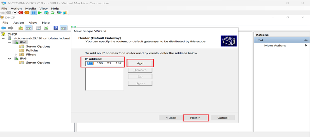 Screenshot: Activate the scope when prompted (screenshot 7)