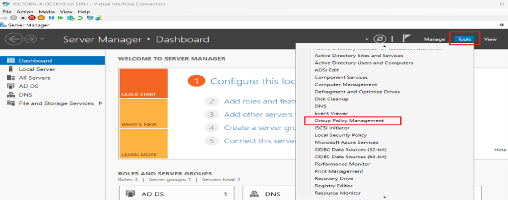 Screenshot: Choose a style such as Fill or Stretch