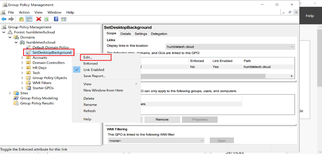 Screenshot: Choose a style such as Fill or Stretch (screenshot 4)