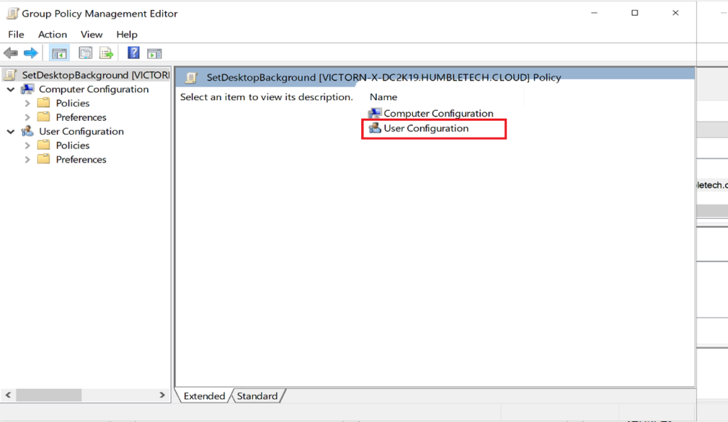 Screenshot: Choose a style such as Fill or Stretch (screenshot 5)