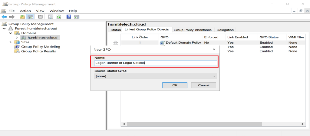 Screenshot: Log in to a domain-joined client to verify