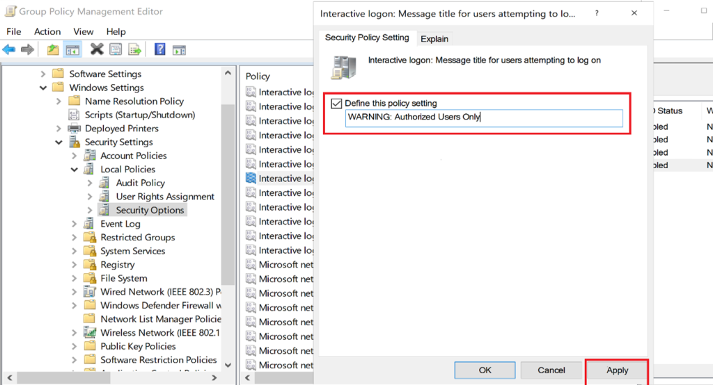 Screenshot: Log in to a domain-joined client to verify (screenshot 5)