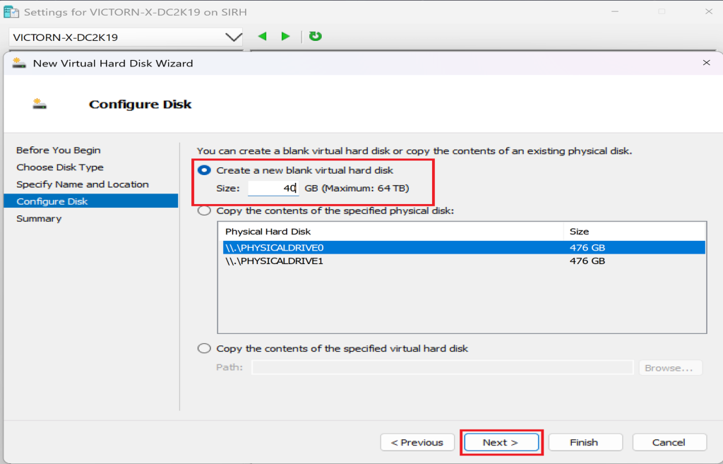 Screenshot: Initialize, partition, and format the disk (no reboot required) (screenshot 4)