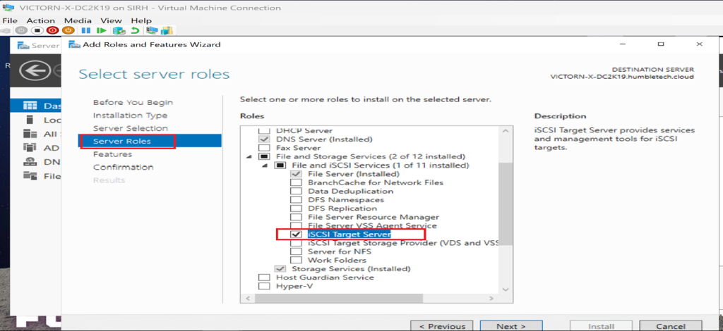 Screenshot: Click Next, then Install (screenshot 2)