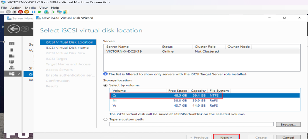 Screenshot: Click Next to proceed (screenshot 2)