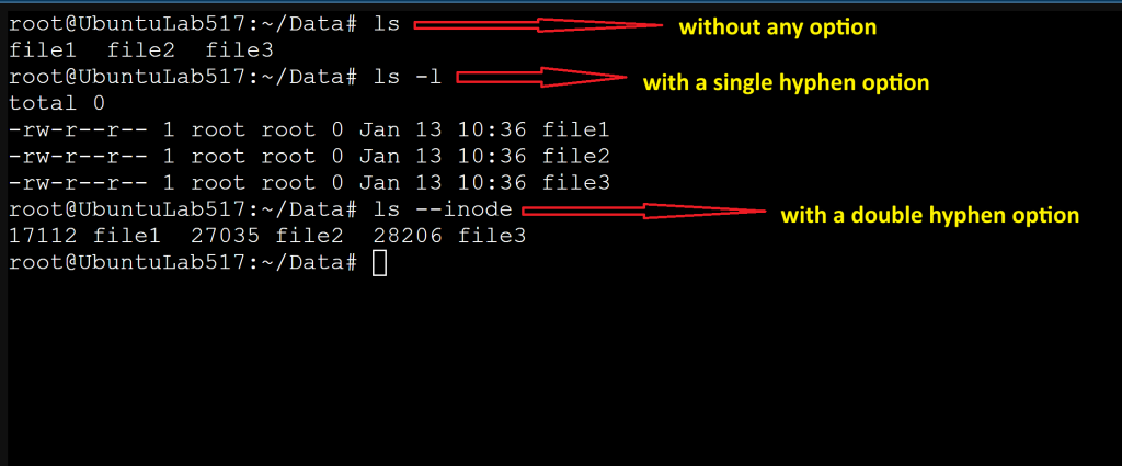 Screenshot: The following are examples of these methods