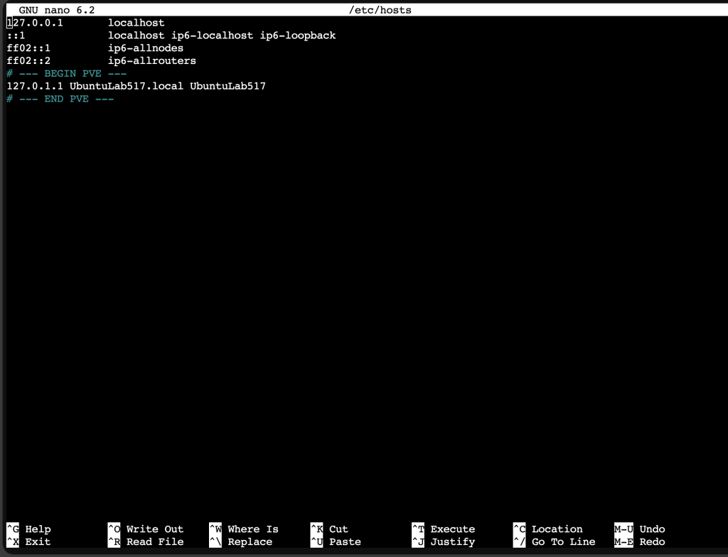 Screenshot: Save and verify